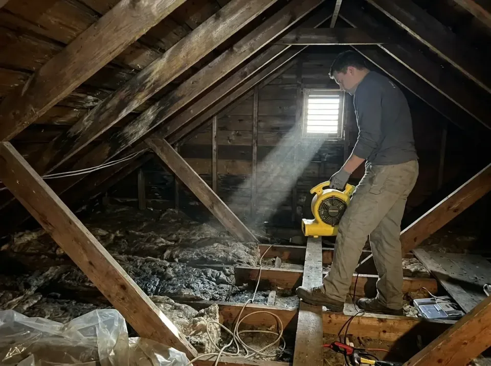 attic-water-damage-drying-proc-007 — frequently asked questions, Emergency Water Extraction & 24/7 Flood Response in Tonawan…
